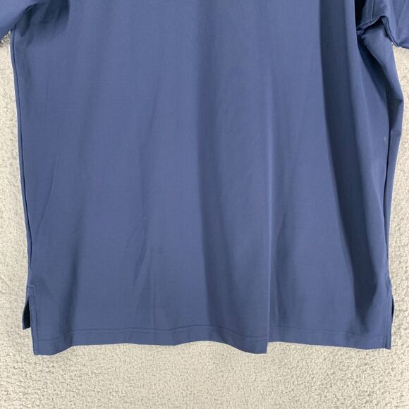 Peter Millar Summer Comfort‎ Polo Mens L Navy Short Sleeve Collared Golf - Picture 12 of 13